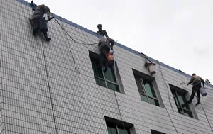 长春蜘蛛人外墙清洗